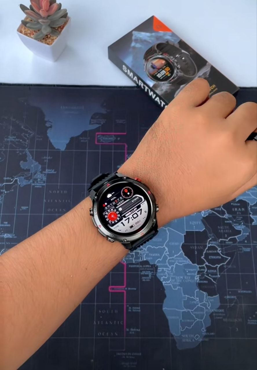 HT37 GPS Smart Watch Amoled