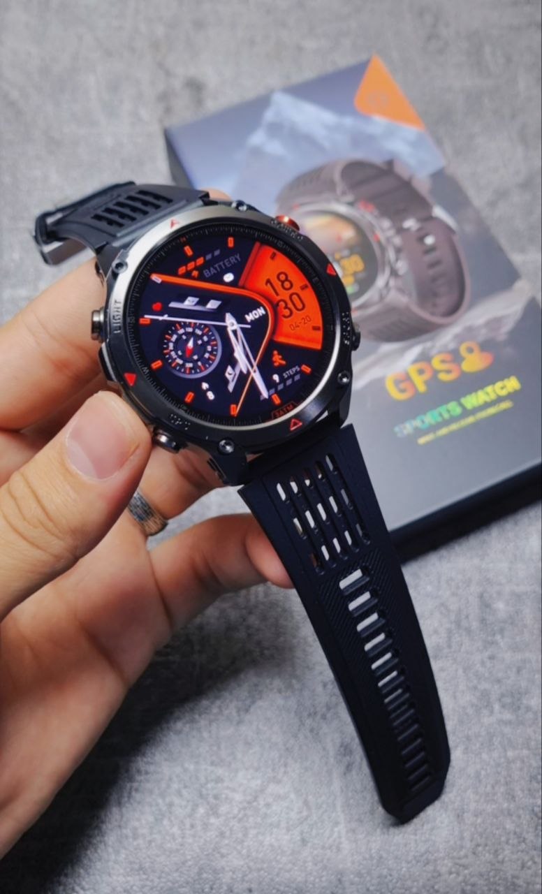 HT37 GPS Smart Watch Amoled