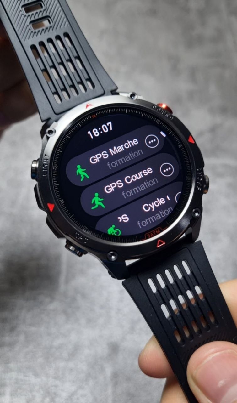 HT37 GPS Smart Watch Amoled