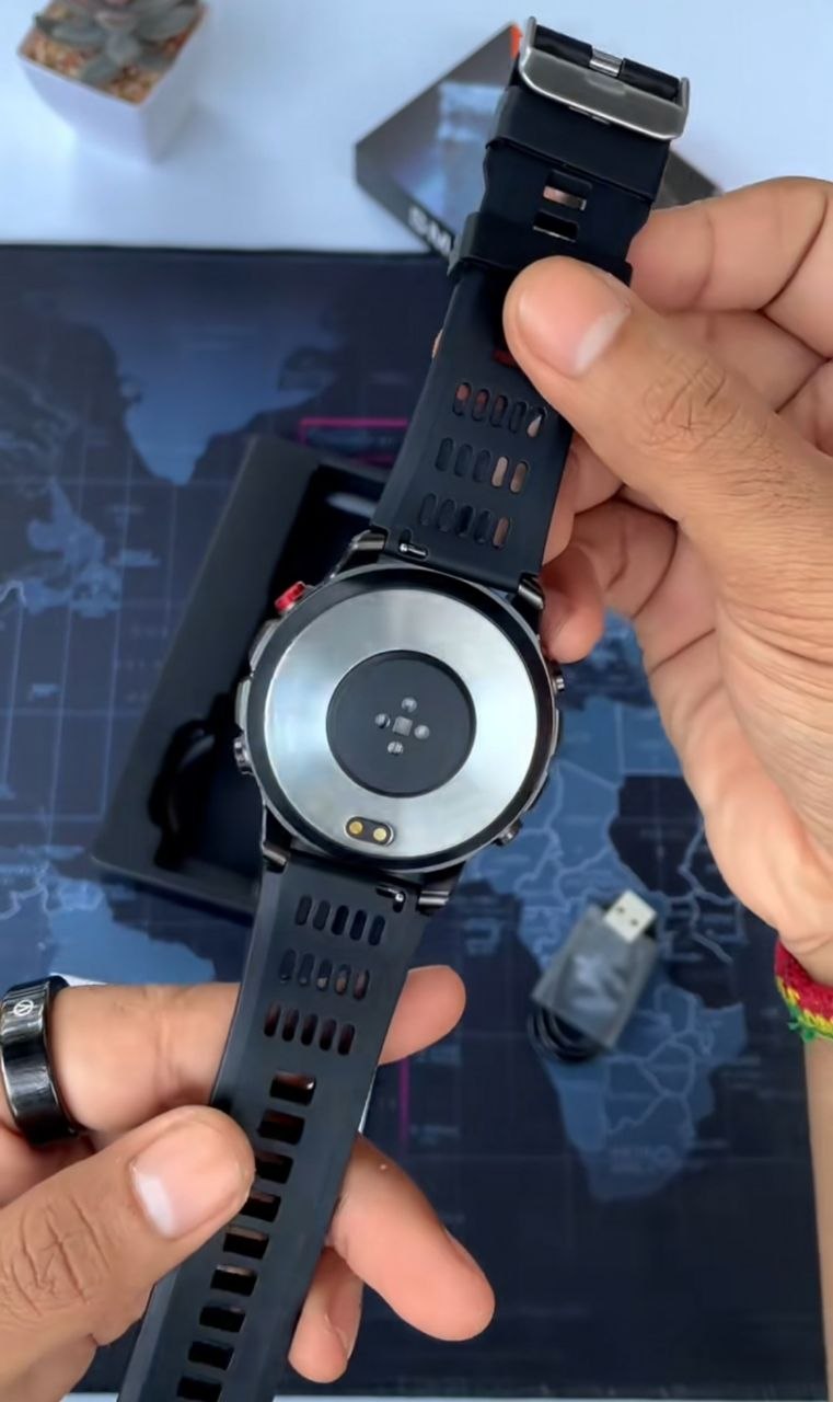 HT37 GPS Smart Watch Amoled
