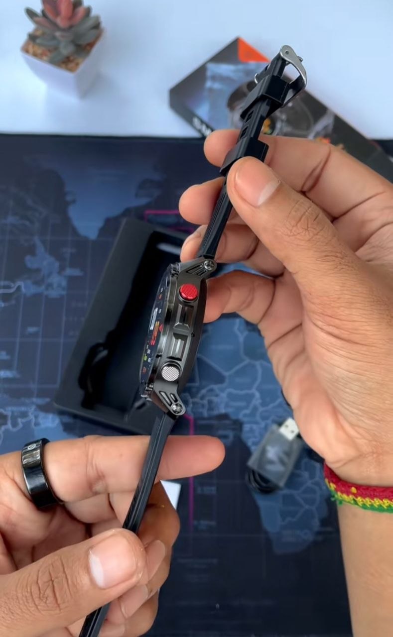 HT37 GPS Smart Watch Amoled